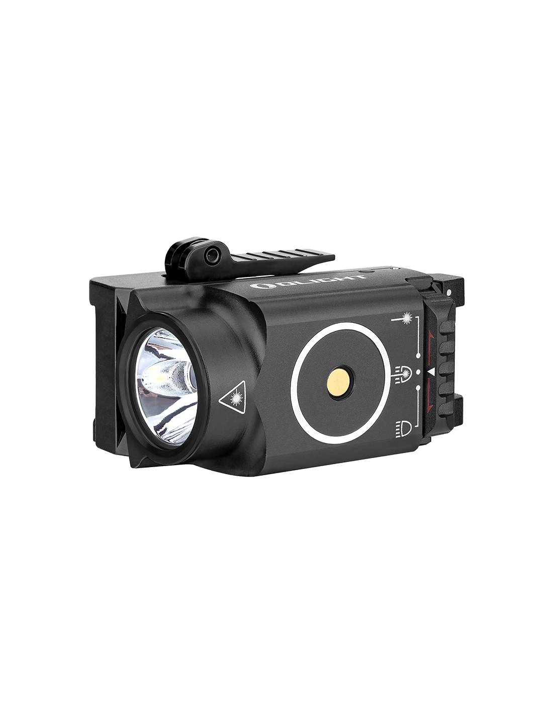 Linterna para arma con láser rojo Baldr RL Mini 600 lum. Olight