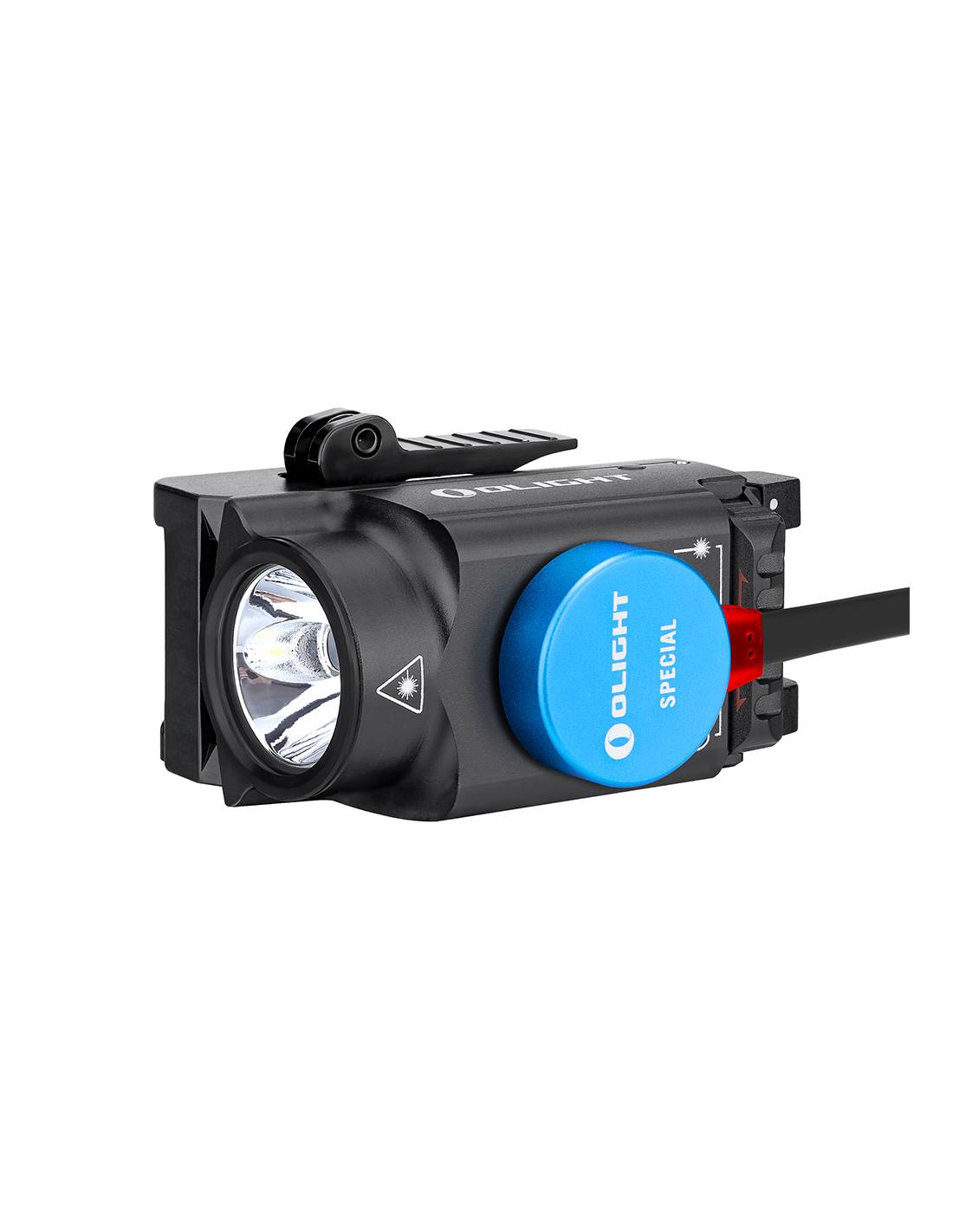 Linterna para arma con láser rojo Baldr RL Mini 600 lum. Olight