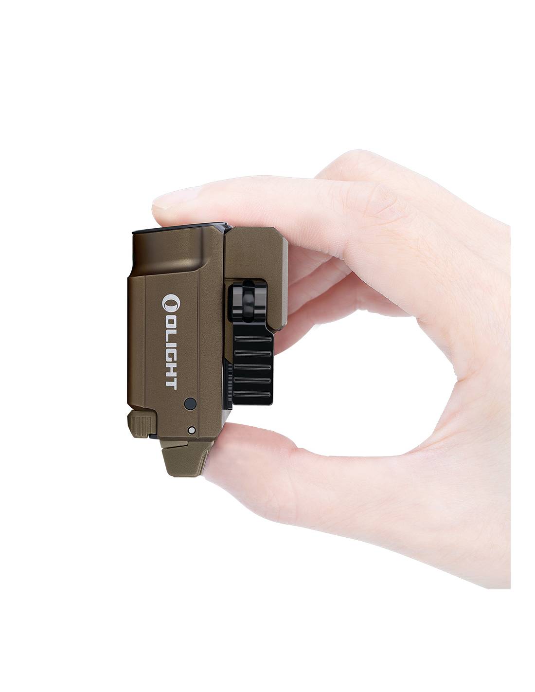 Linterna para arma con láser rojo Baldr RL Mini 600 lum. Olight