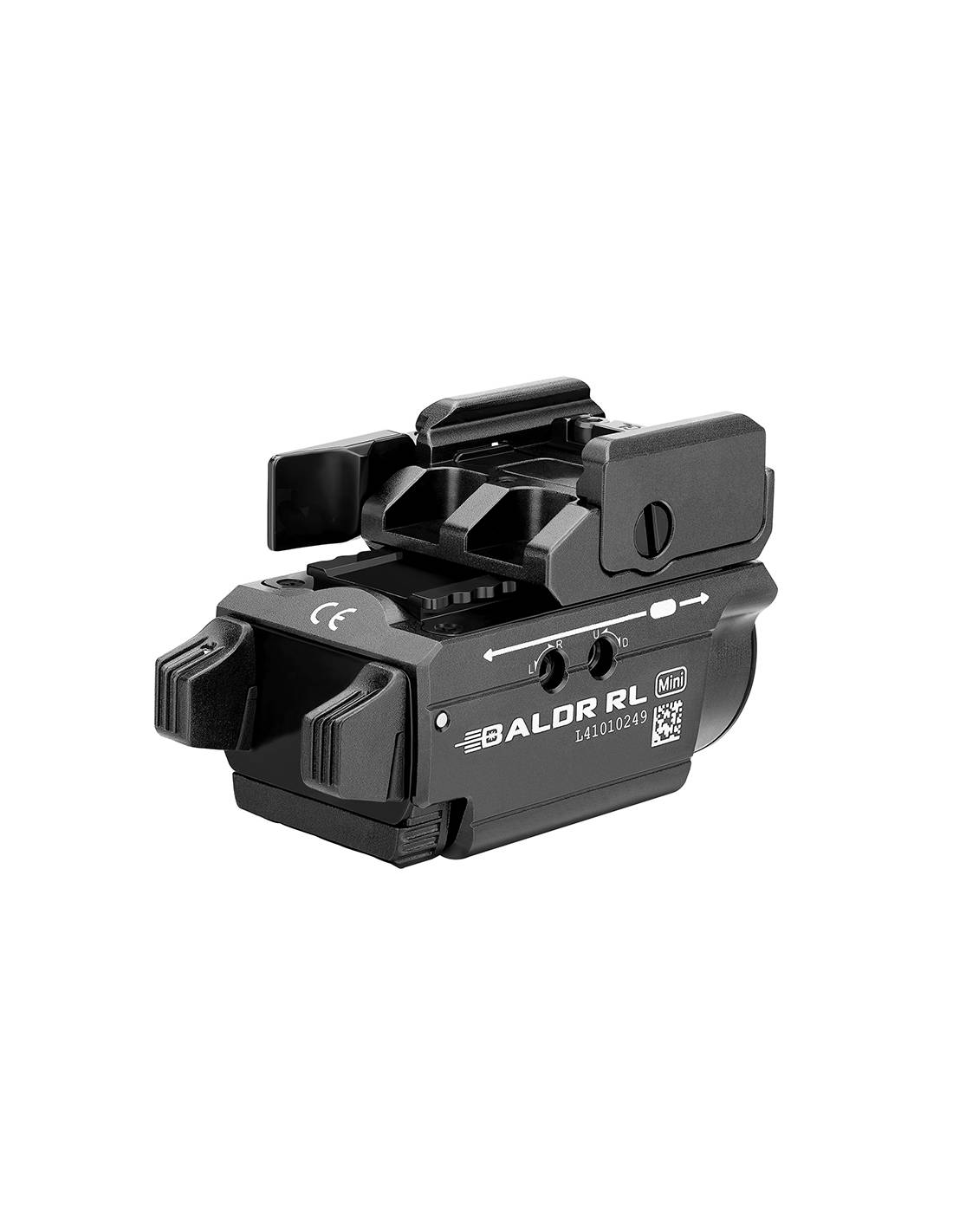 Linterna para arma con láser rojo Baldr RL Mini 600 lum. Olight