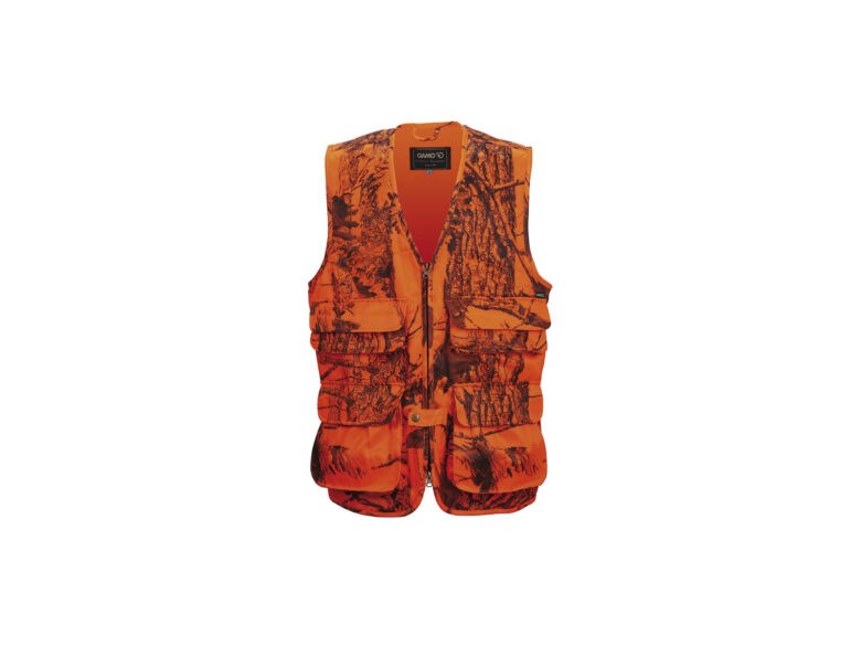 Chaleco GAMO Becada naranja camo