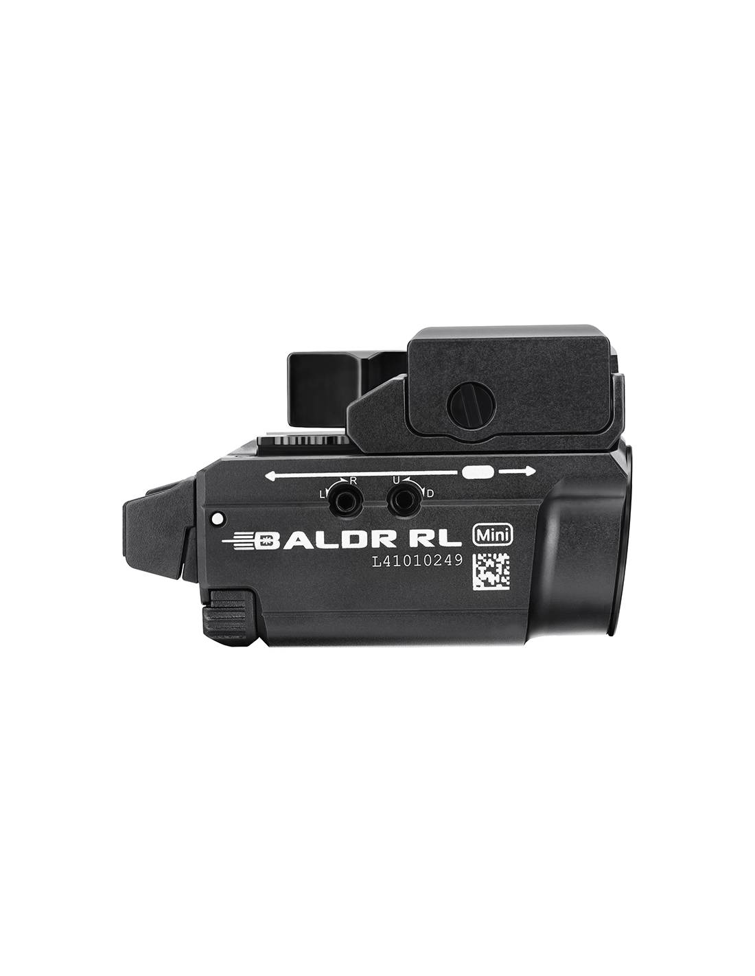 Linterna para arma con láser rojo Baldr RL Mini 600 lum. Olight