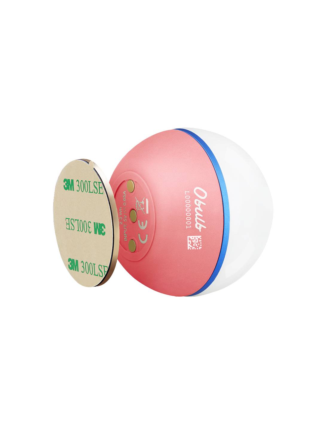 Luz LED portátil Obulb con base magnética Olight