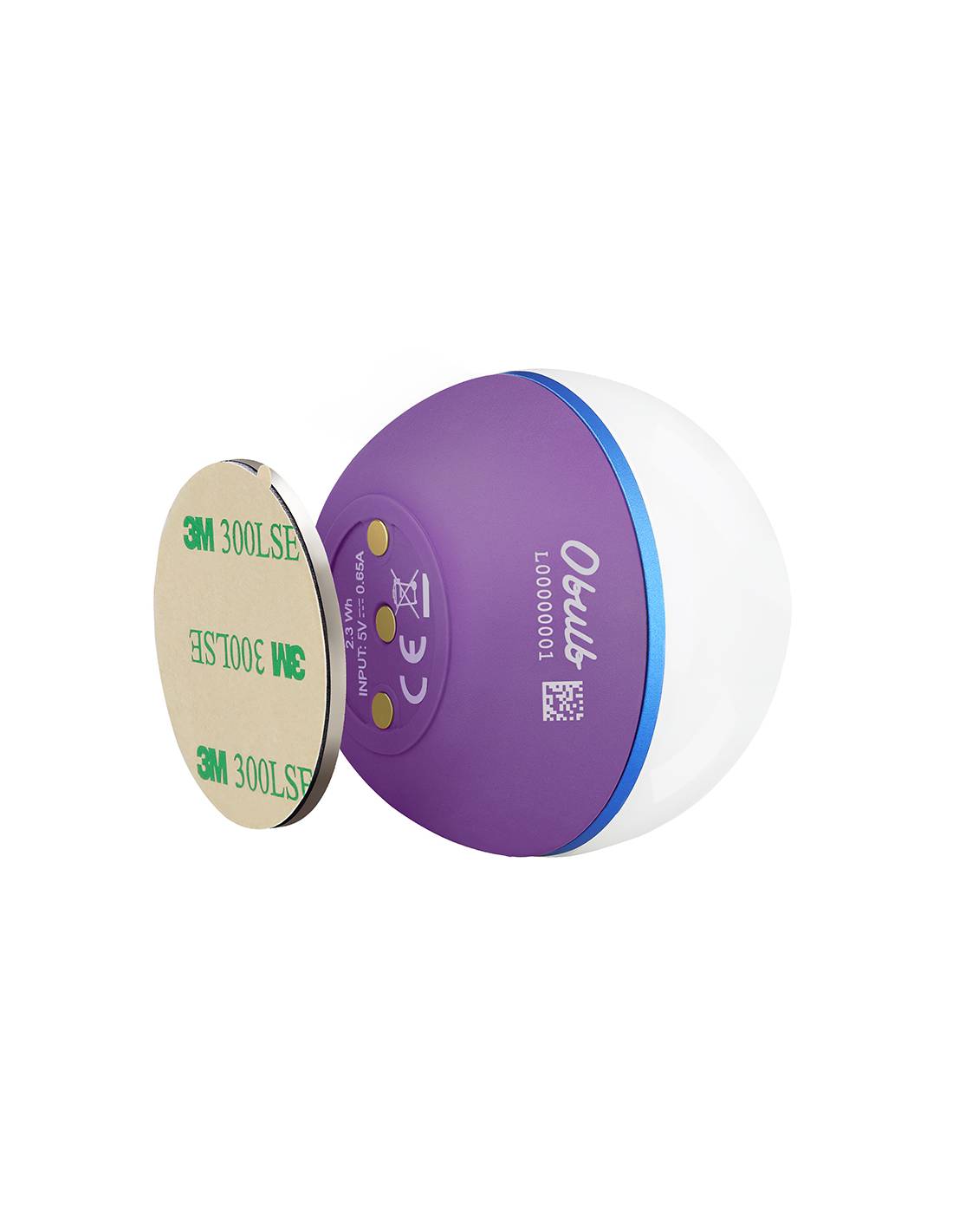 Luz LED portátil Obulb con base magnética Olight