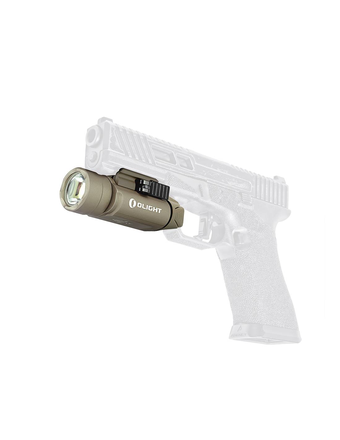 Linterna LED para arma corta PL-2 Valkyrie 1200 lum. Olight