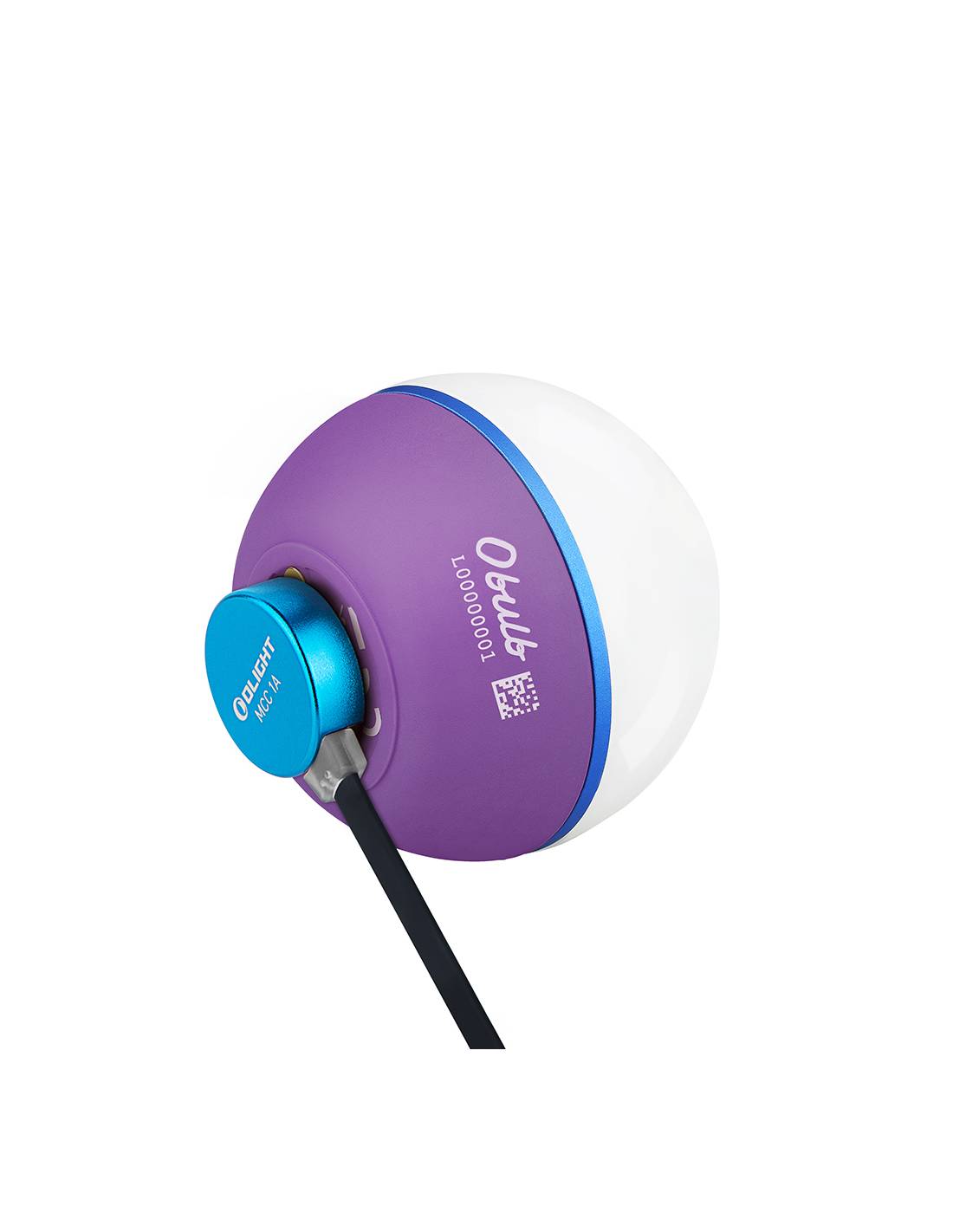 Luz LED portátil Obulb con base magnética Olight