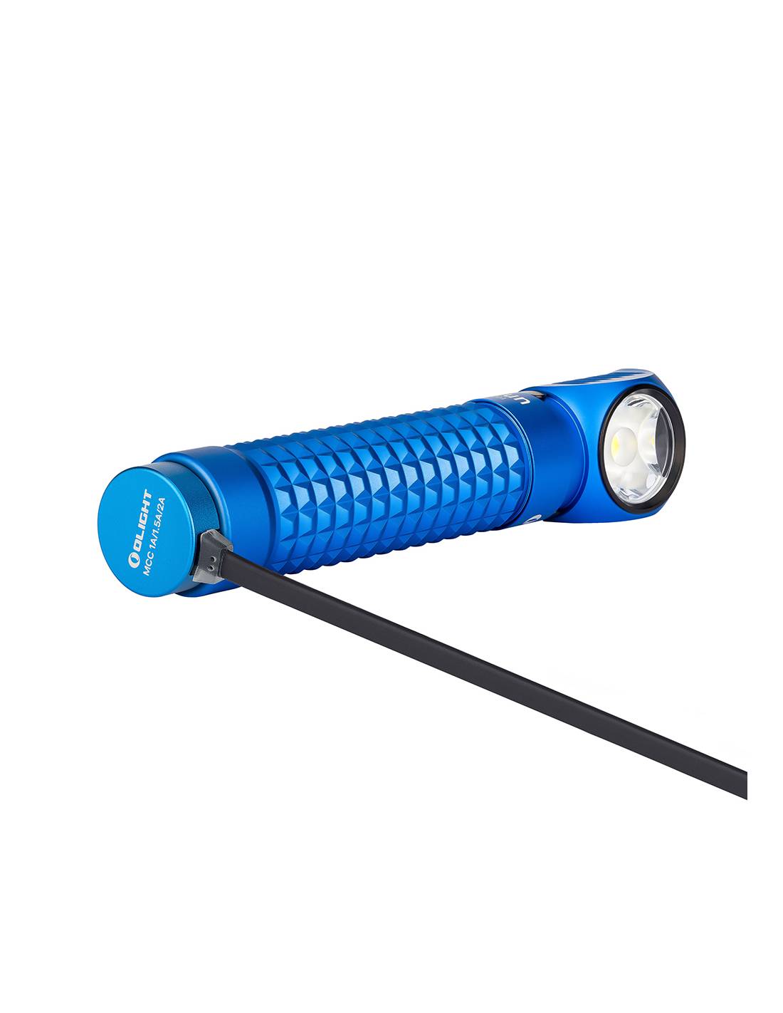 PERUN ANGULO RECTO 2,000 LUM. TIR REC.USB AZUL