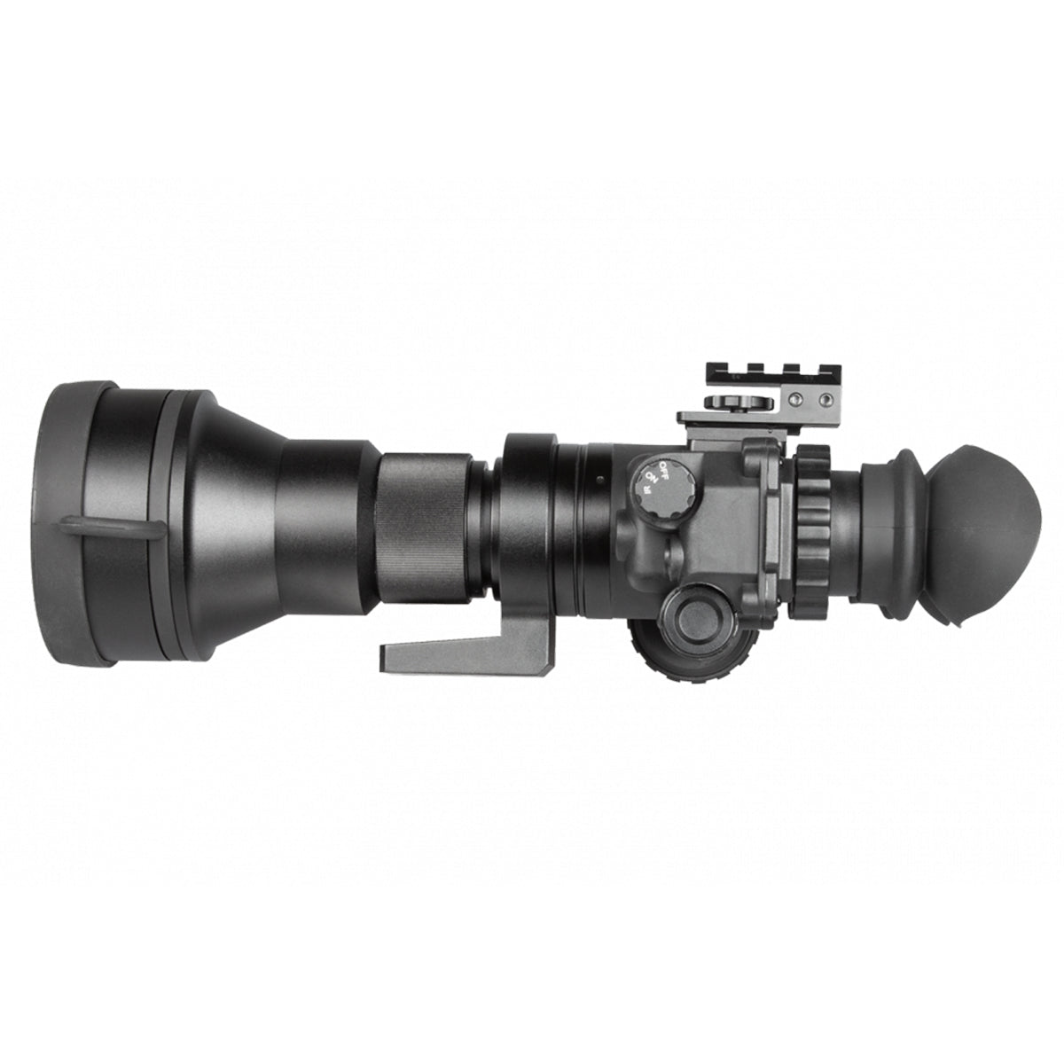 Binocular nocturno AGM Foxbat-5 NL1 HR tubo iluminador verde