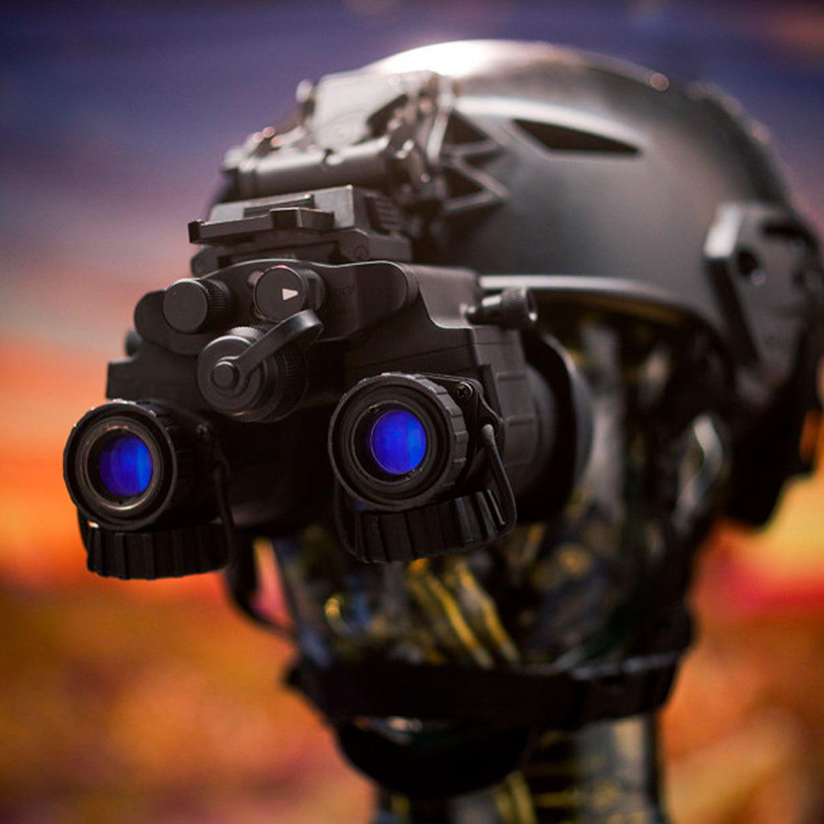 Gafas nocturnas AGM NVG-50 APW tubo iluminador blanco