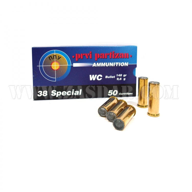 Municion Revolver 38 Spe. WC B-053
