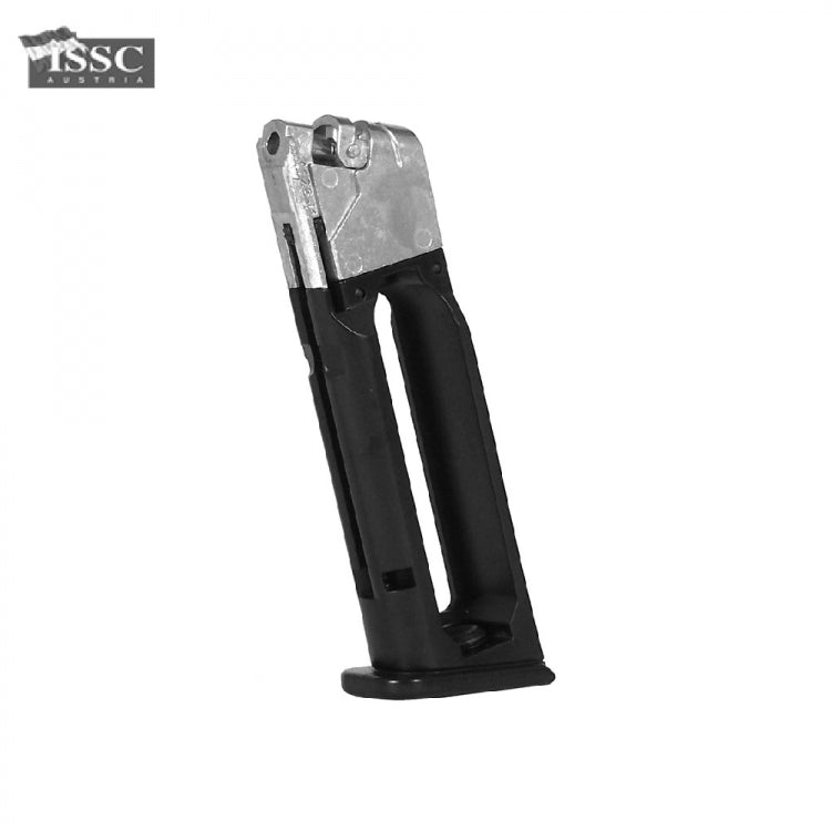 Cargador compatible con ISSC M22 Blow Back/No Blow Back co2 4,5 mm. 18 tiros