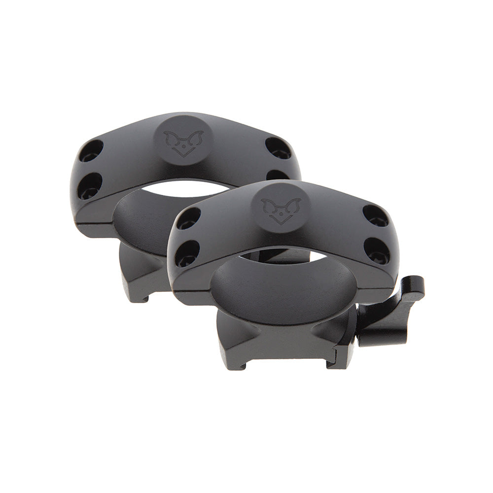 Anillas desmontables de acero 4 tornillos 30mm Weaver y Picatinny B-Vision
