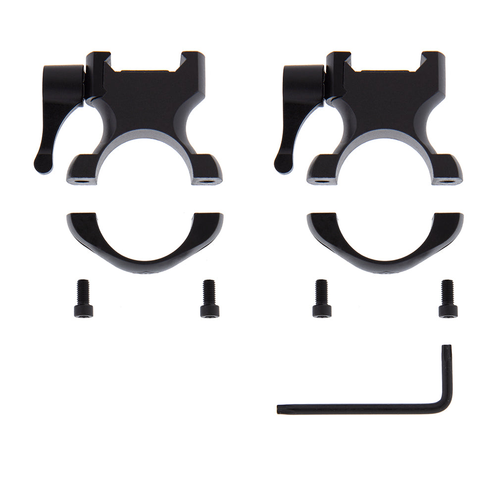 Anillas desmontables de acero 2 tornillos 1″ (25,4 mm) Weaver y Picatinny B-Vision