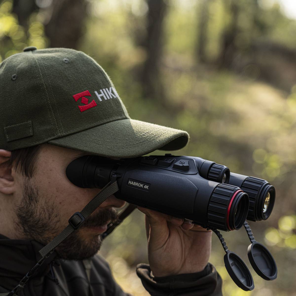 Binocular multiespectro con telémetro + IR 940 nm 850 nm Habrok 4K HQ35L HIKMICRO
