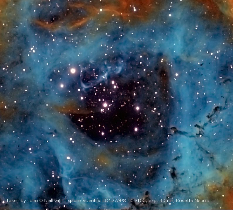 Enfocador EXPLORE SCIENTIFIC ED APO 127mm f/7,5 FCD-100 Alu HEX