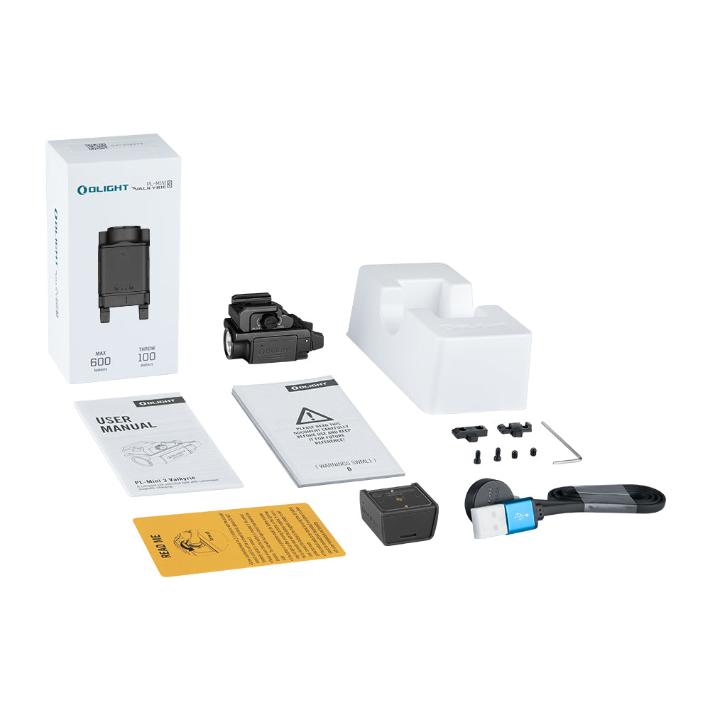 Linterna OLIGHT PL.Mini 3 Valkyrie 600 lm. LED para arma compacta
