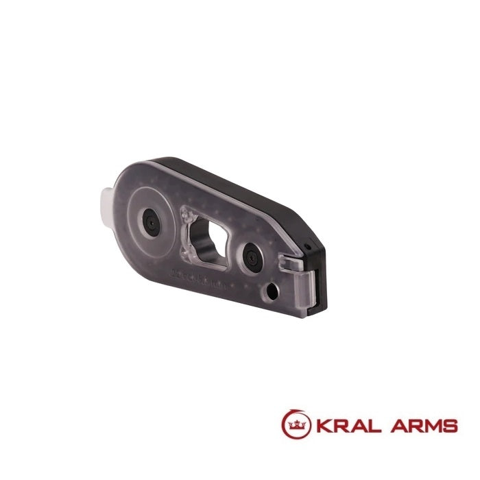 Cargador KRAL. Carabinas PCP cal. 5,50 mm. 26 Balines. No válido en carabinas con cargadores negros.