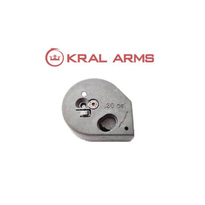 Cargador KRAL color negro. Carabinas PCP cal. 7,62 mm.