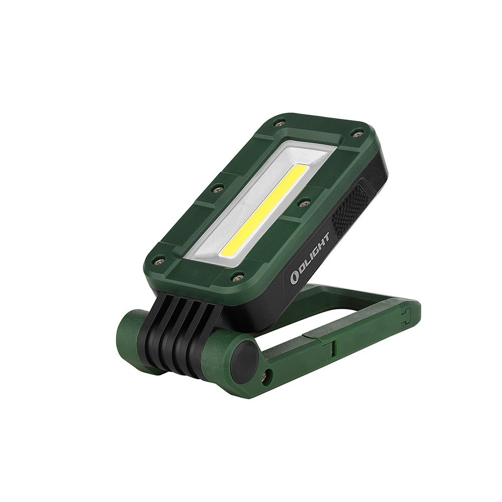 Linterna COB de trabajo + LED Swivel con base magnética Olight