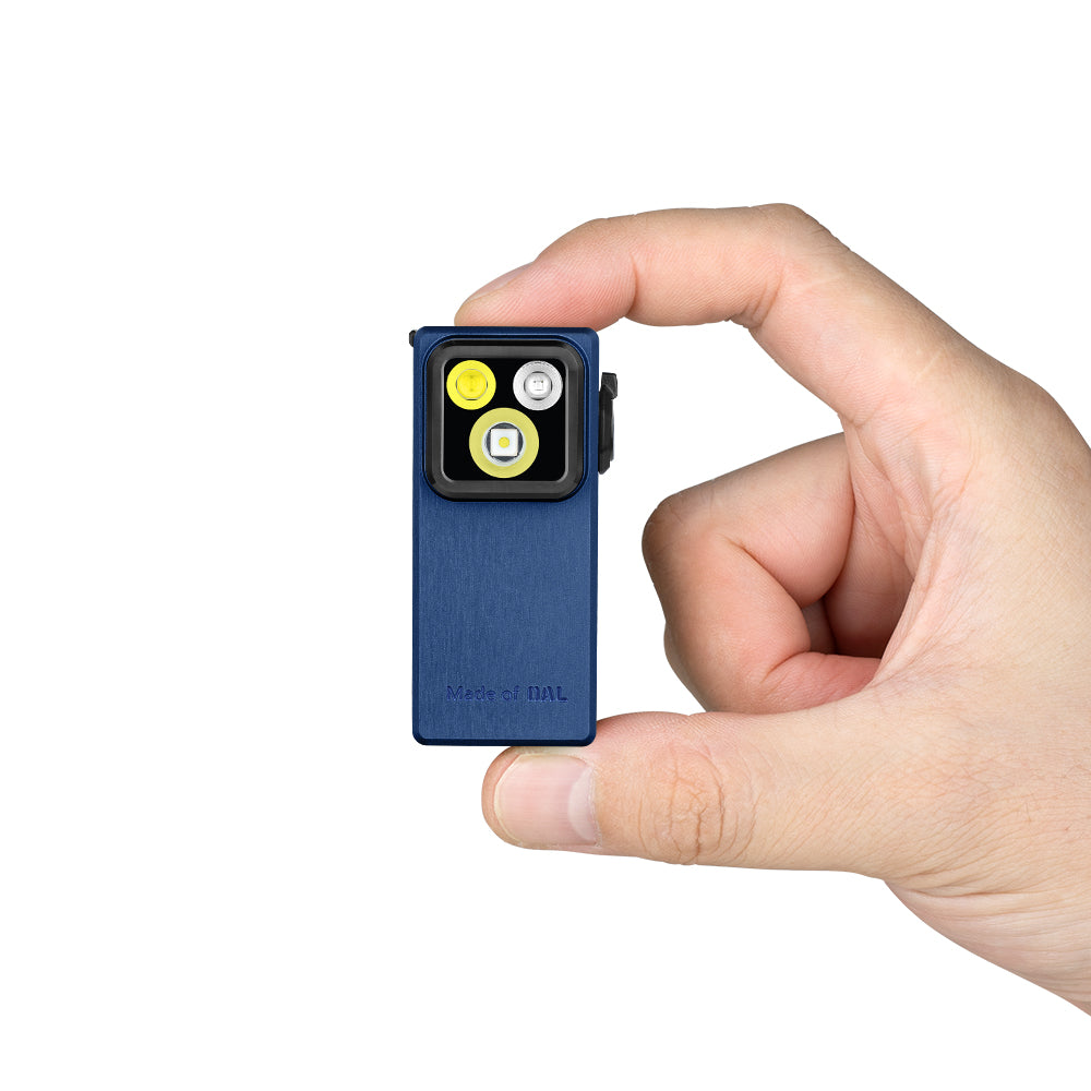 Linterna EDC Inundación + Foco + UV Oclip Ultra 530 lum Olight