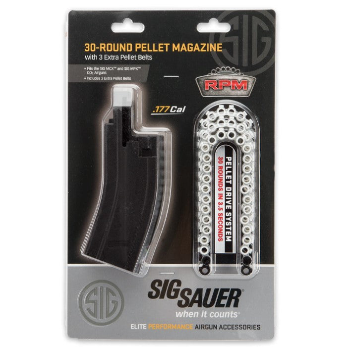 Cargador Sig Sauer MPX / MCX (.177) 4,5 MM - 30 balines