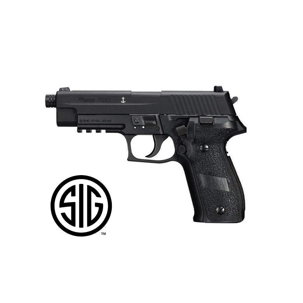 Pistola Sig Sauer P229 Black CO2 - 4,5 mm Balines / Bbs Acero - Blowback