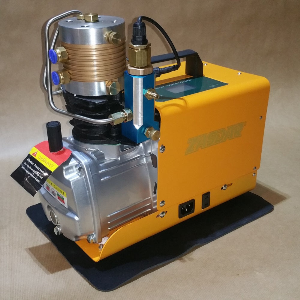 KIT - Compresor Digital con parada Automática 110/220v para PCP 300 Bar. (4500PSI/30MPH)