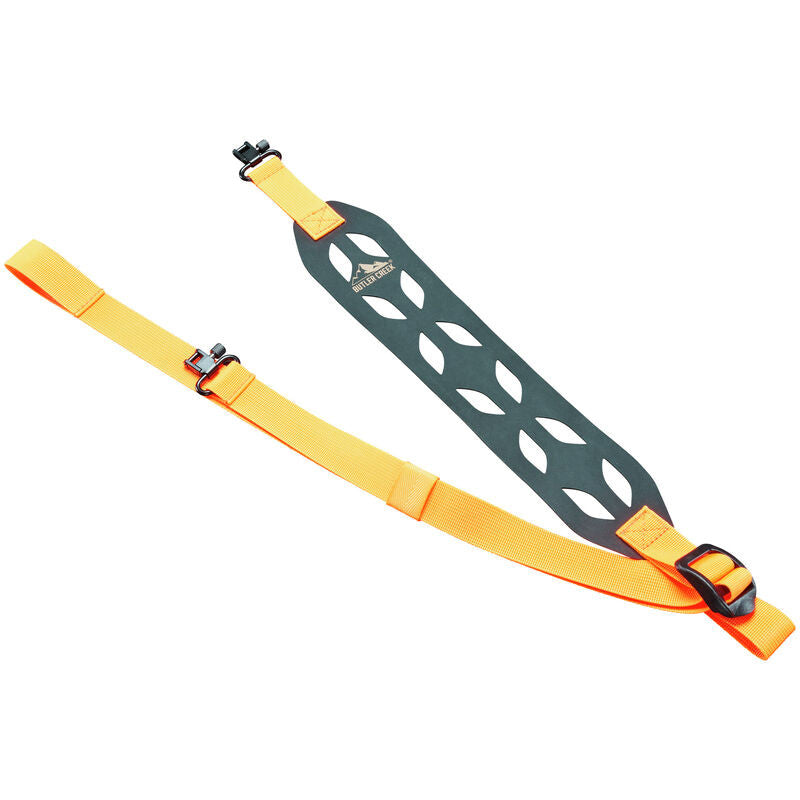 Correa Butler Creek Featherlight Minimalist portafusil - negra/naranja