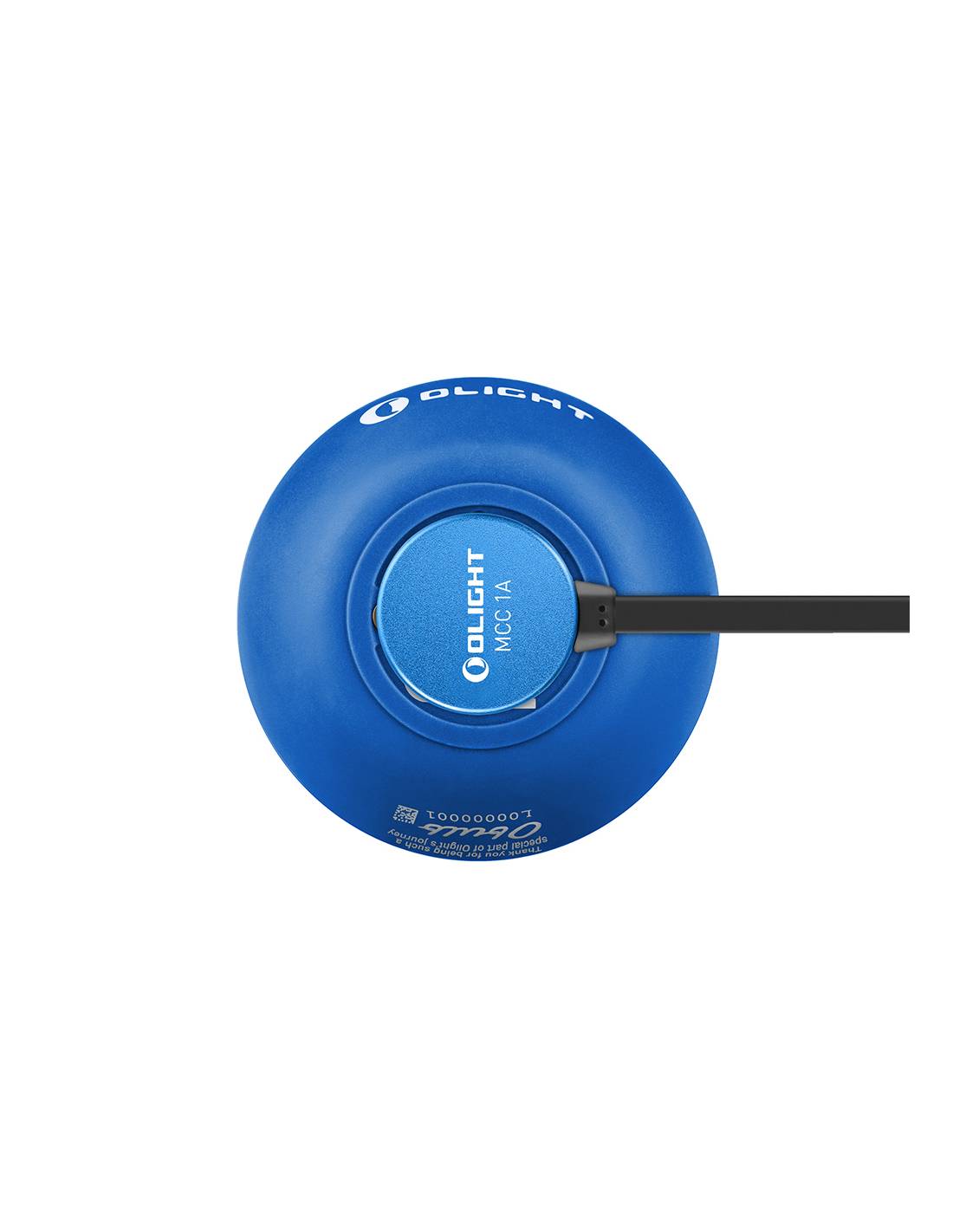 Luz LED portátil Obulb con base magnética Olight