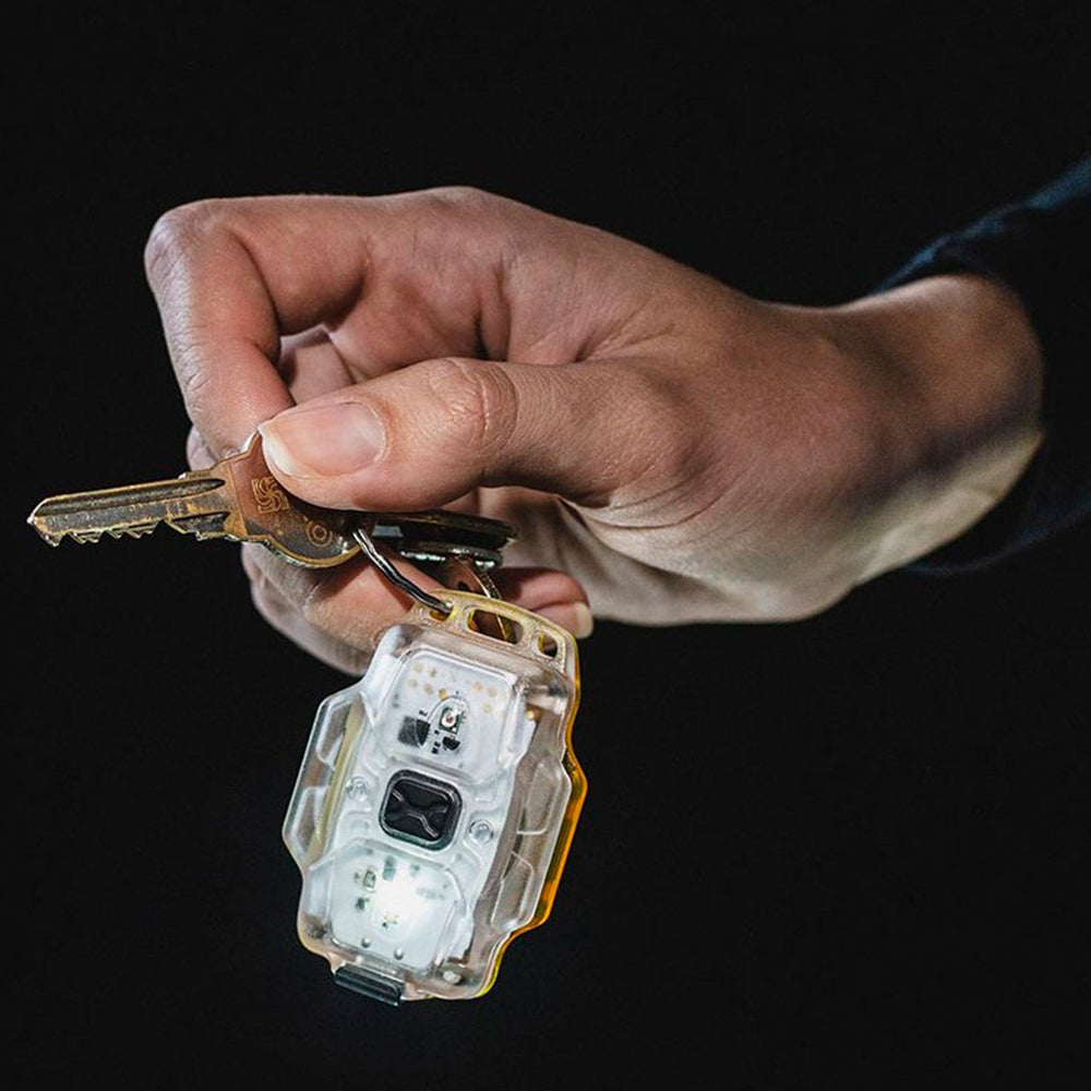 Linterna led ARMYTEK Crystal gris - luz blanca y roja