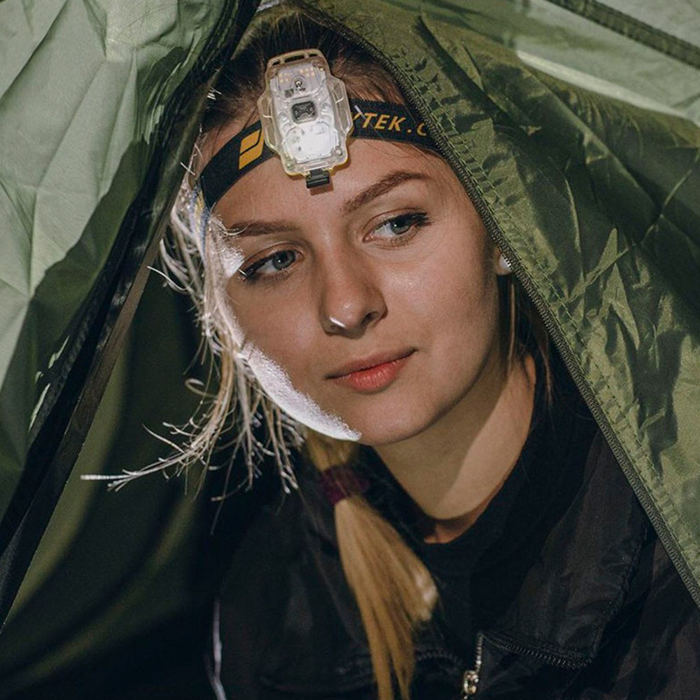 Linterna led ARMYTEK Crystal verde - luz blanca y roja