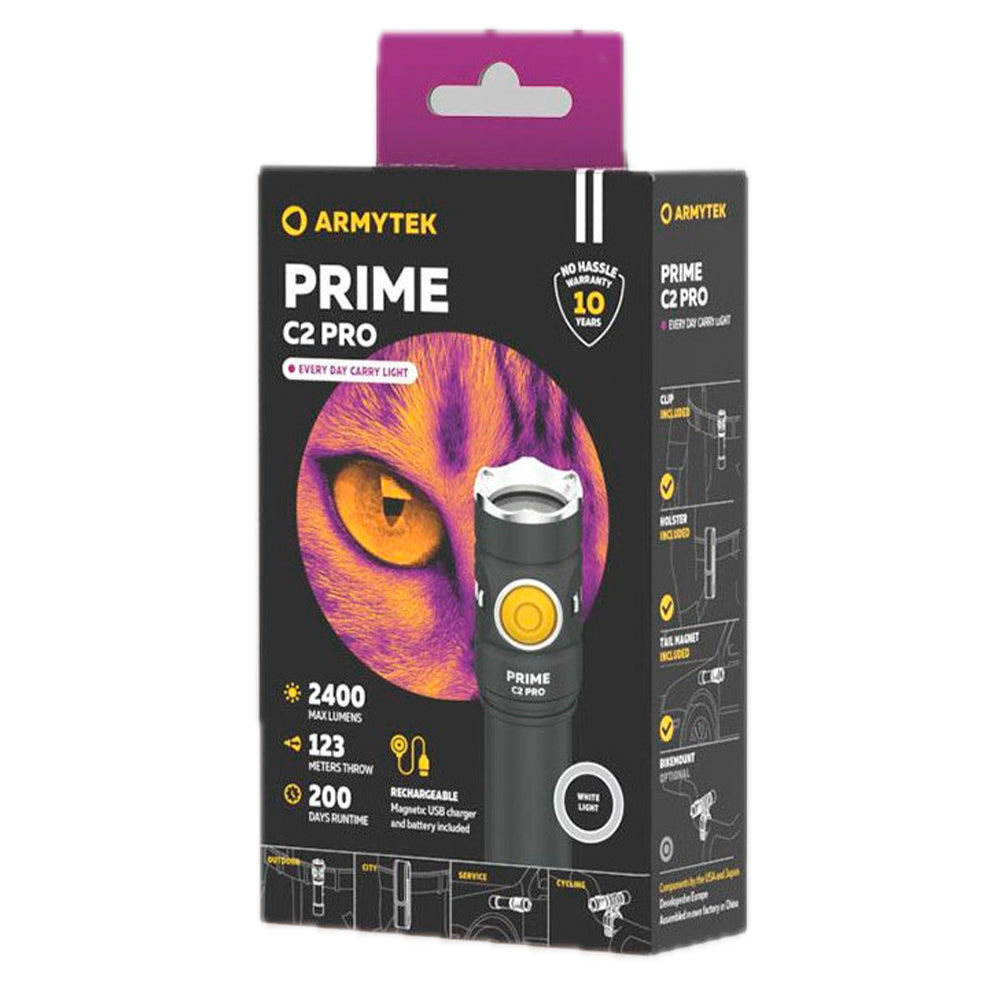 Linterna led ARMYTEK Prime C2 Pro Magnet USB - luz blanca