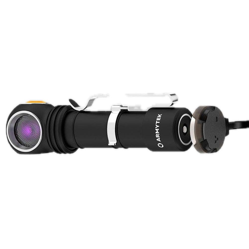 Linterna led ARMYTEK Wizard C2 WUV - luz blanca y ultravioleta