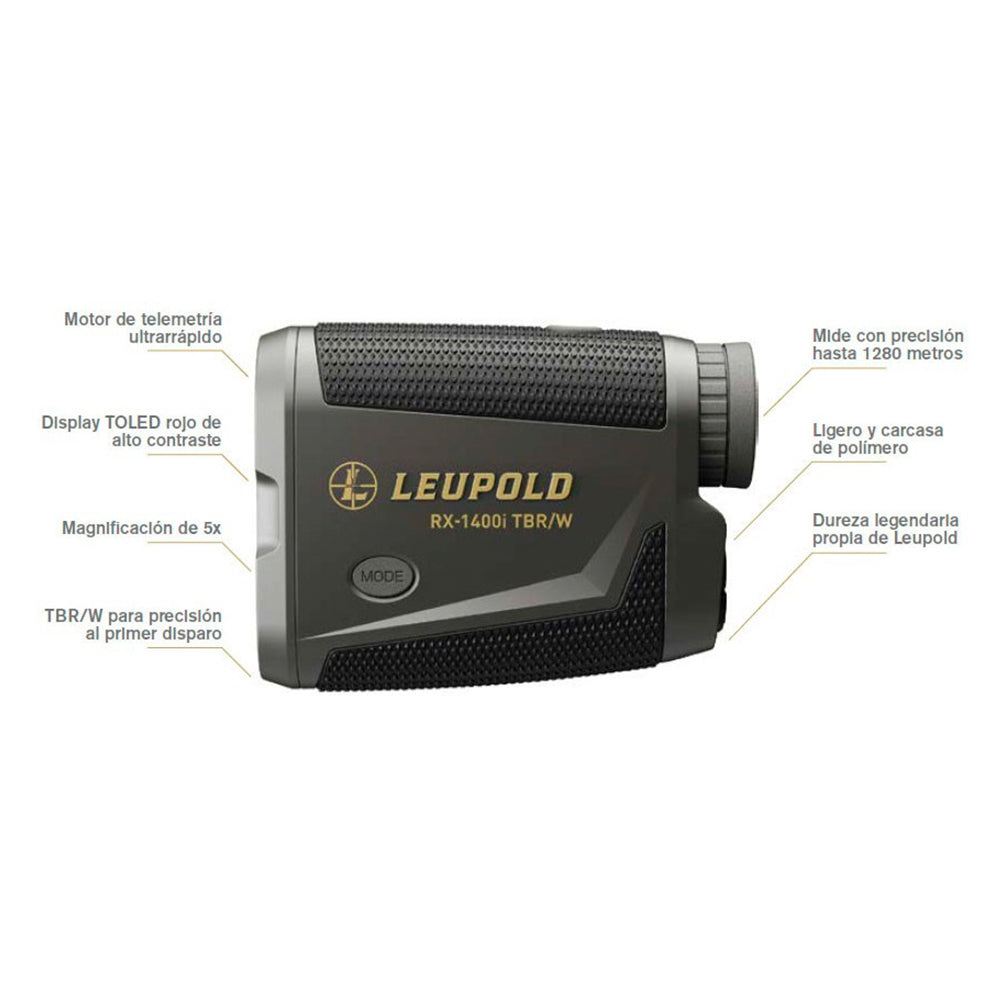 Telémetro LEUPOLD RX-1400i TBR/W Gen2