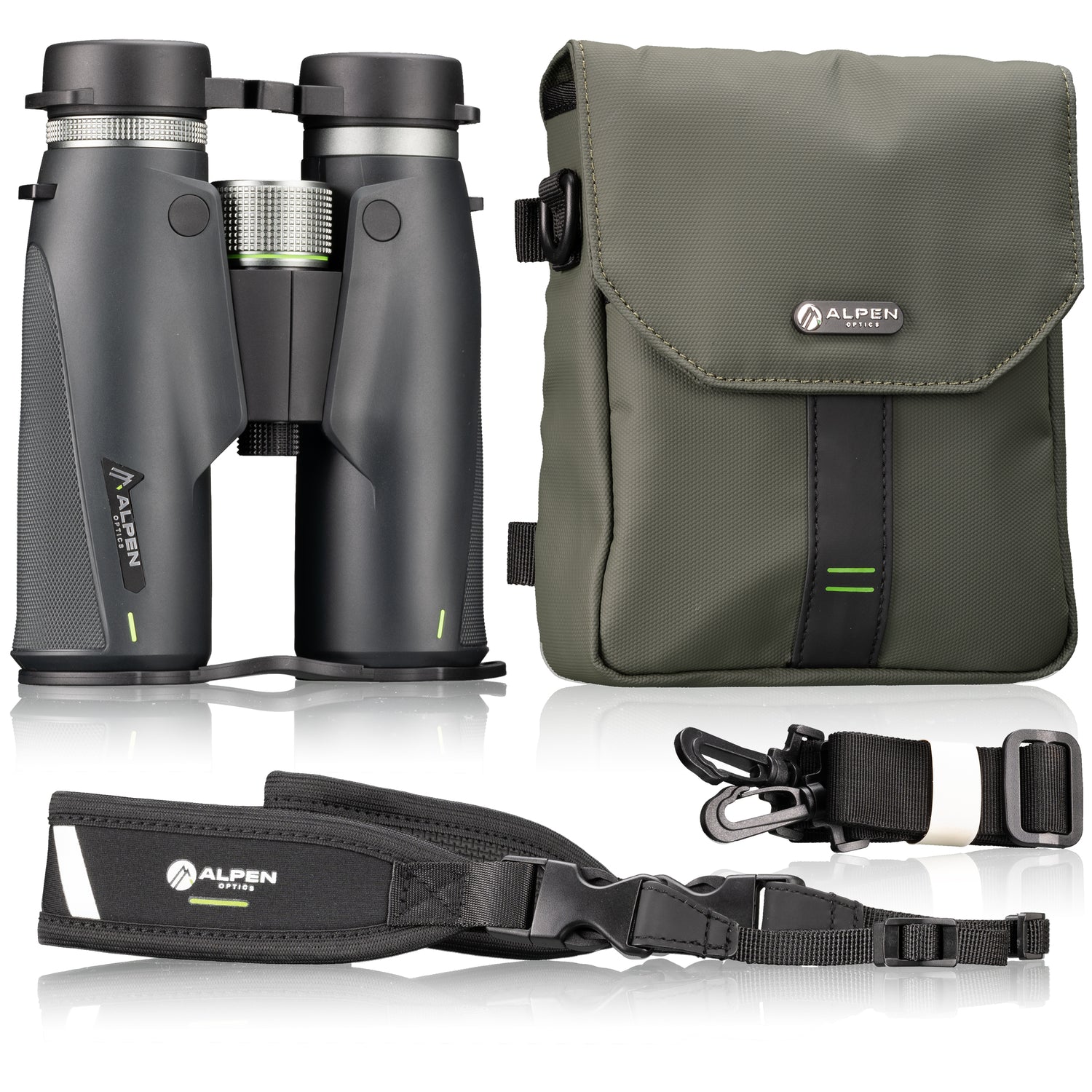 Prismáticos ALPEN OPTICS Teton 10x42 con prismas de Abbe / cristal ED