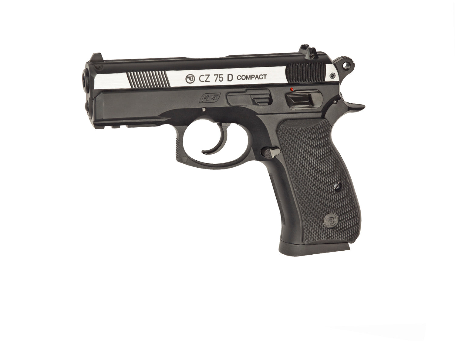 Pistola CZ 75D Compact Duotone corredera metálica - 4,5 mm Co2 Bbs Acero