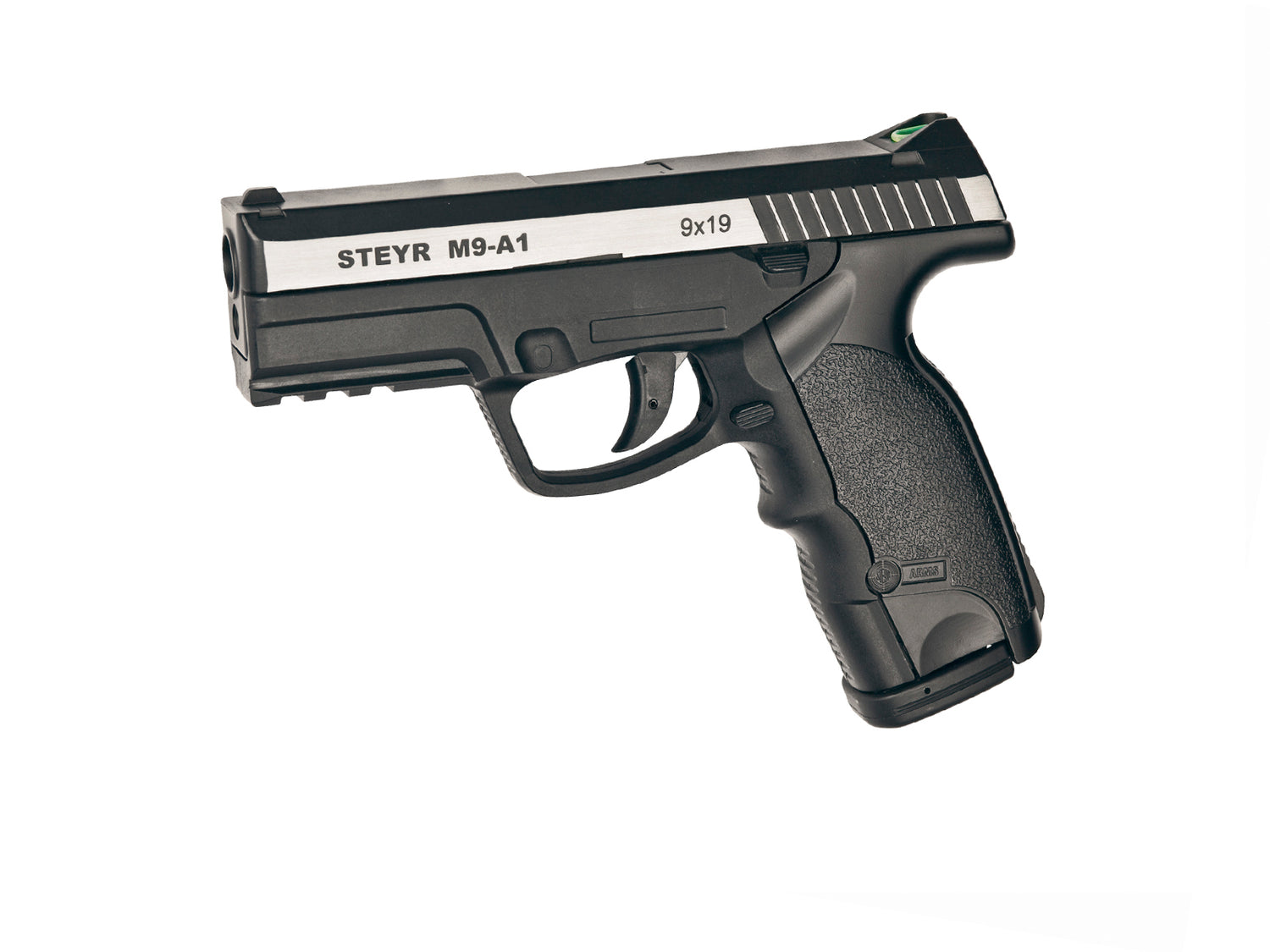 Pistola Steyr M9-A1 Duotone corredera metálica - 4,5 mm Co2 Bbs Acero