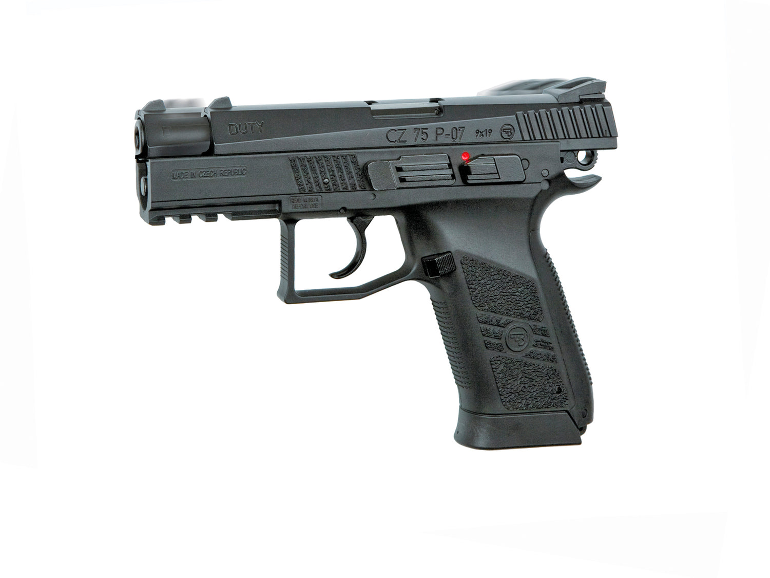 Pistola CZ 75 P-07 DUTY Blowback  - 4,5 mm Co2 Bbs Acero