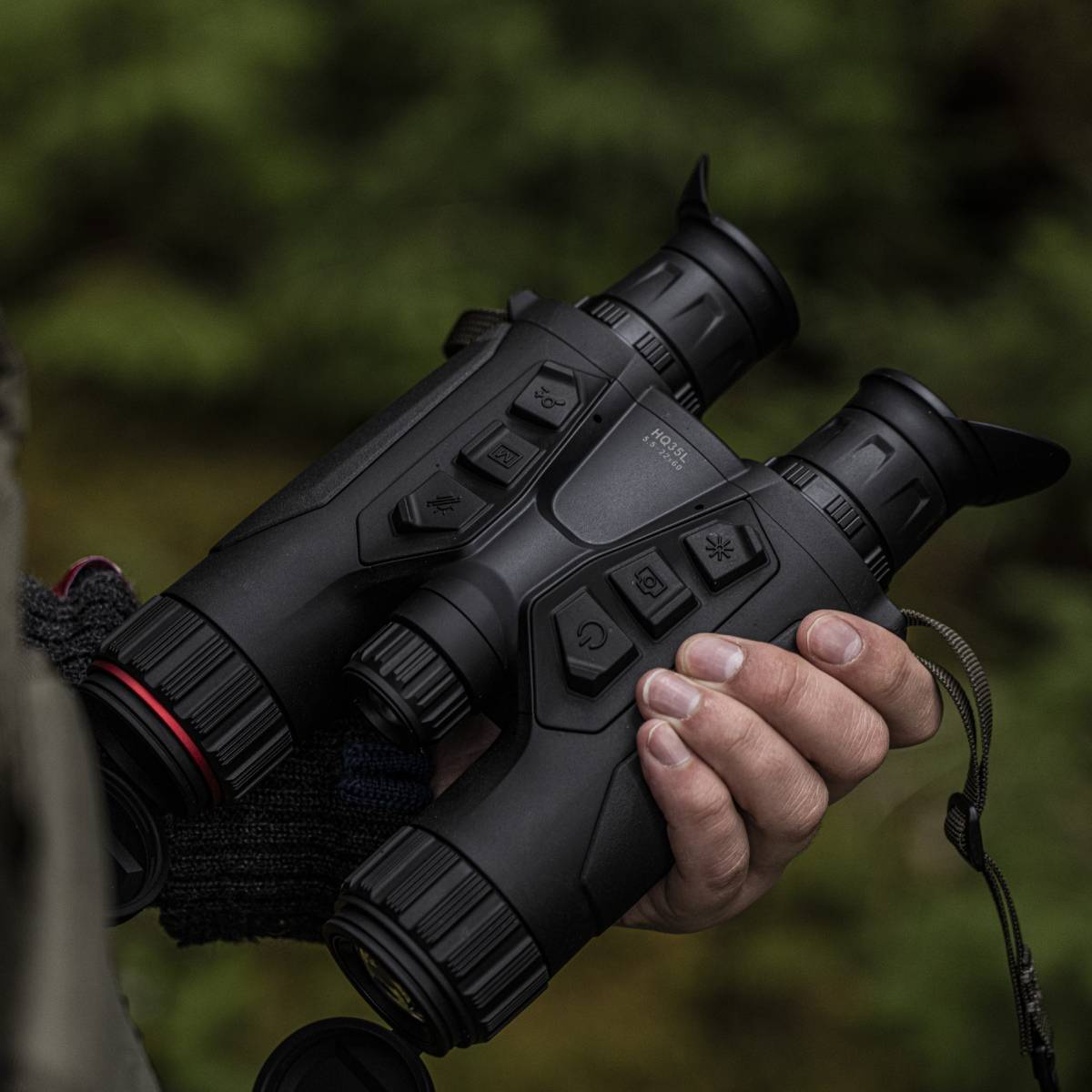 Binocular multiespectro con telémetro + IR 940 nm 850 nm Habrok 4K HQ35L HIKMICRO