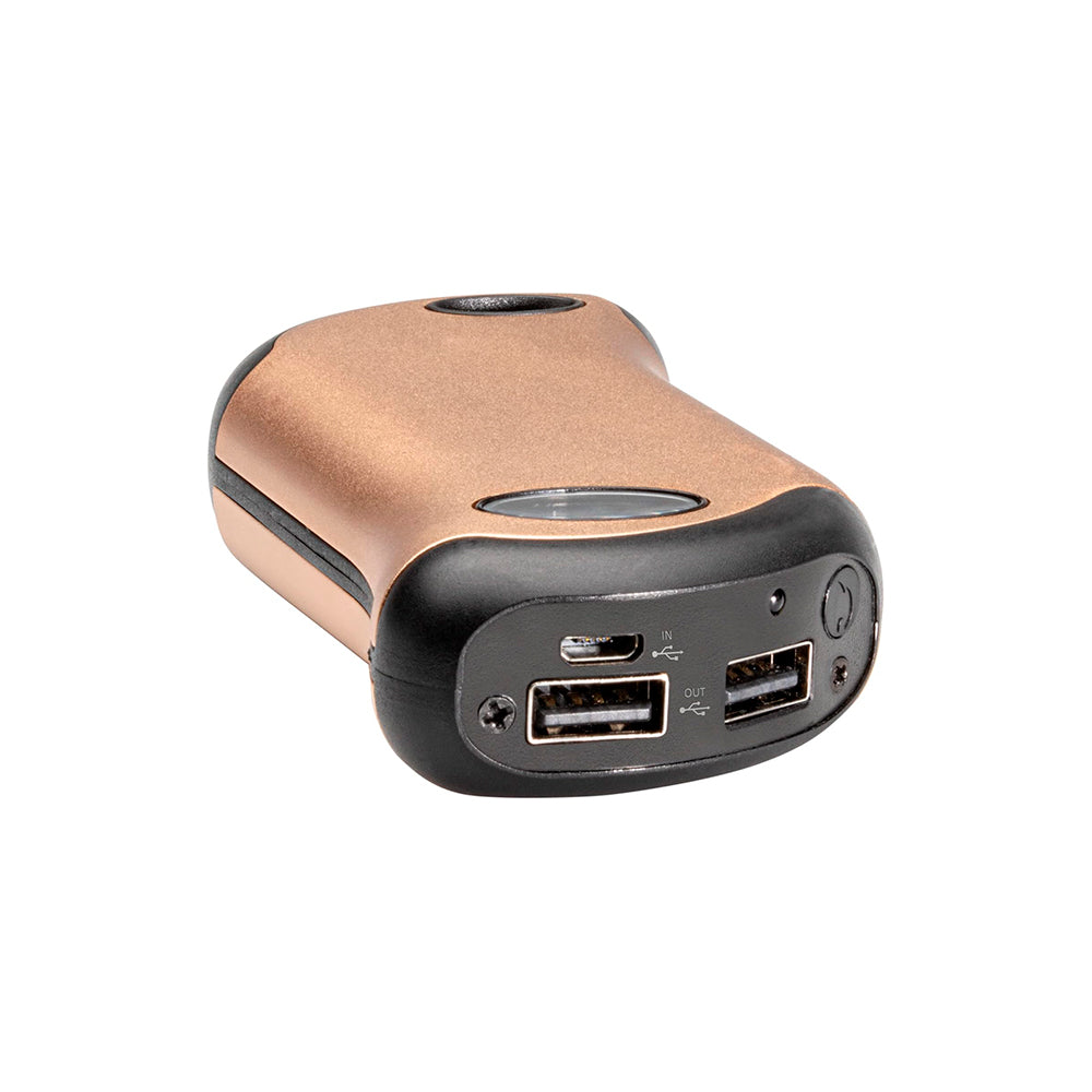Calentador de manos electrónico con linterna LED Heatbank 9S Plus Gold Zippo