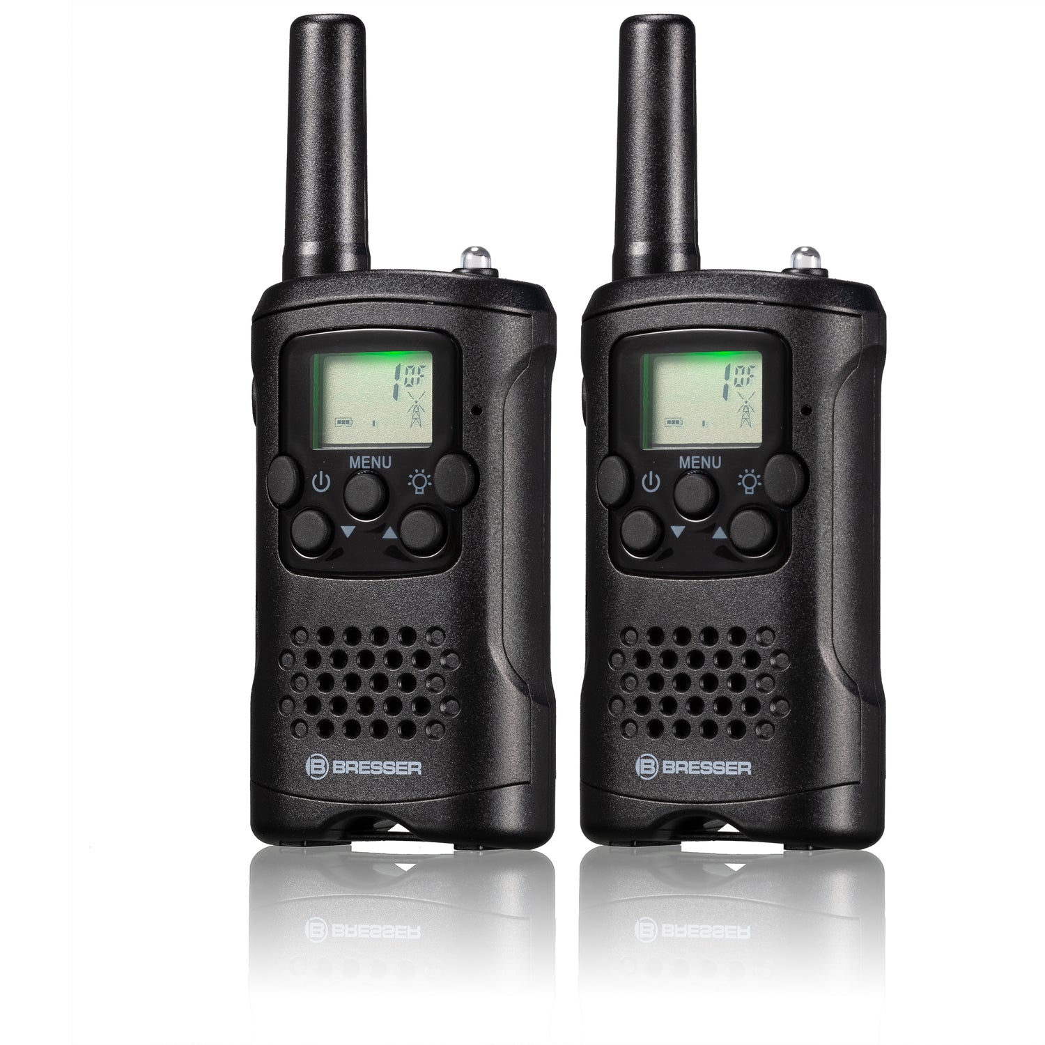 Walkie-talkies BRESSER FM largo alcance <6 km manos libres