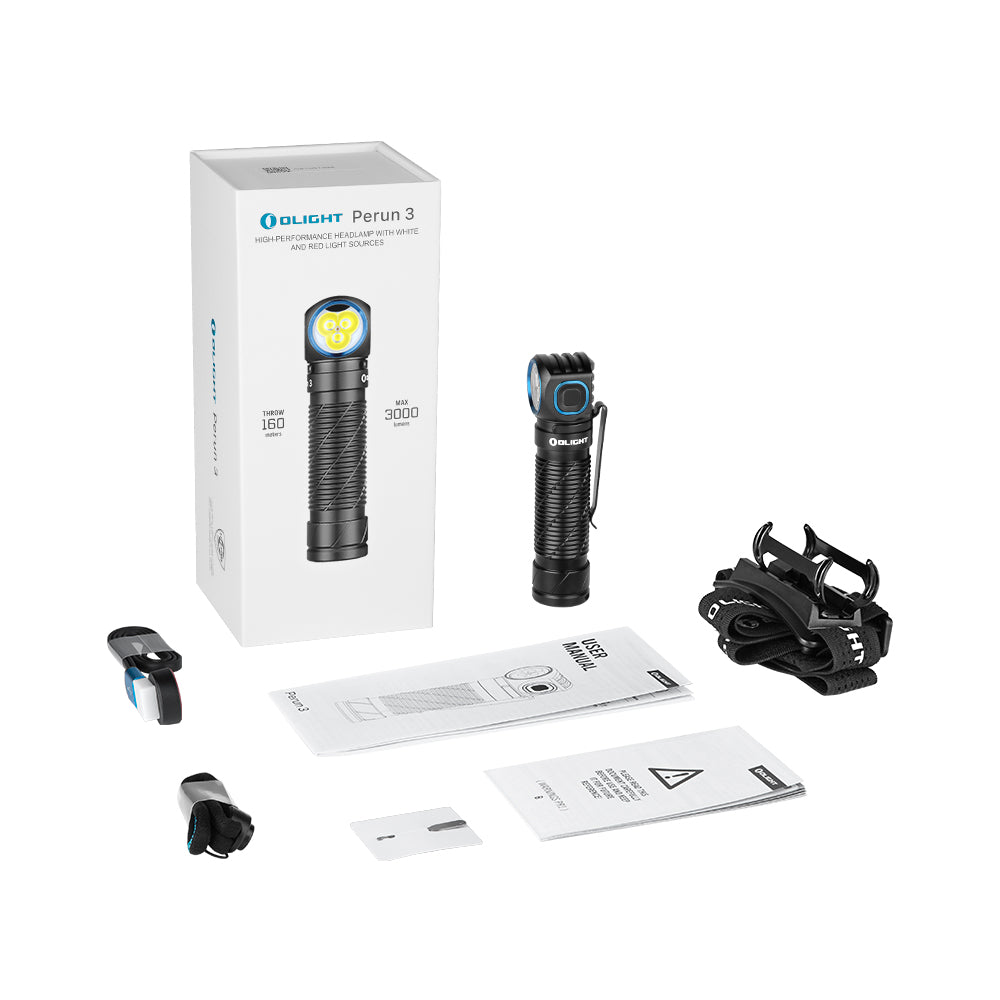 Linterna LED versátil Perun 3 3.000 lúmenes Olight