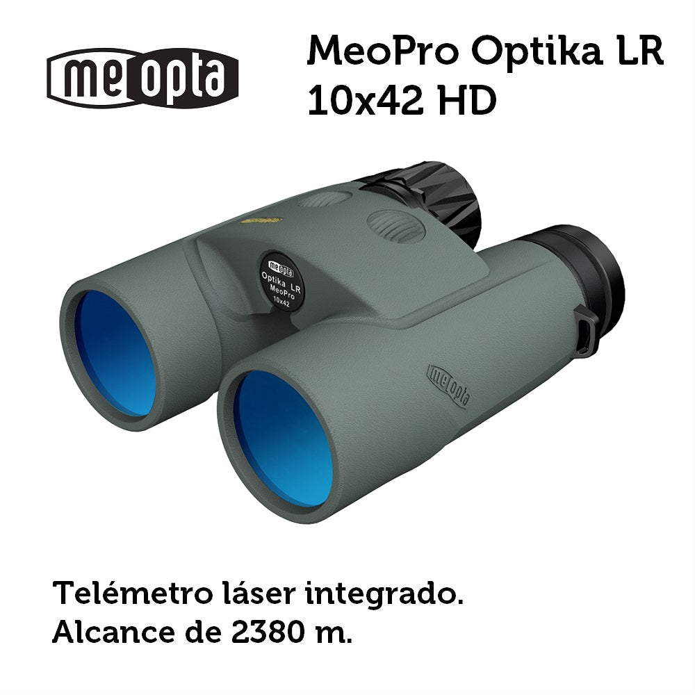Meopta - Binocular MeoPro Optika LR 8X50 HD - Telémetro integrado
