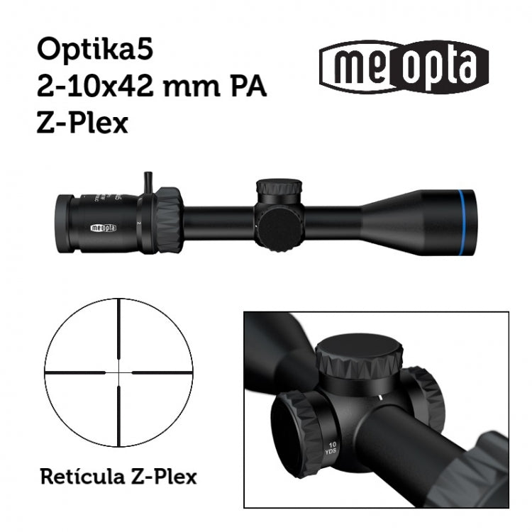 Visor MEOPTA MeoPro Optika5 2-10x42 Z-Plex