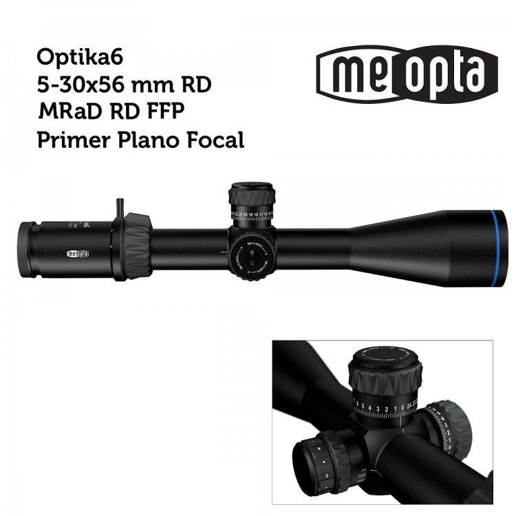 Visor MEOPTA MeoPro Optika6 5-30x56 FFP-RD MRad RD