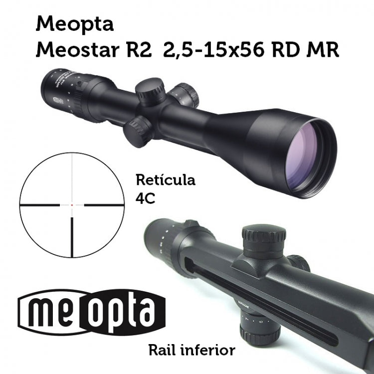 Visor MEOPTA Meostar R2 MR 2,5-15x56 - RD 4C