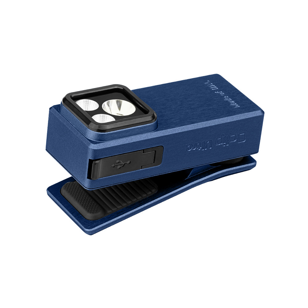 Linterna EDC Inundación + Foco + UV Oclip Ultra 530 lum Olight