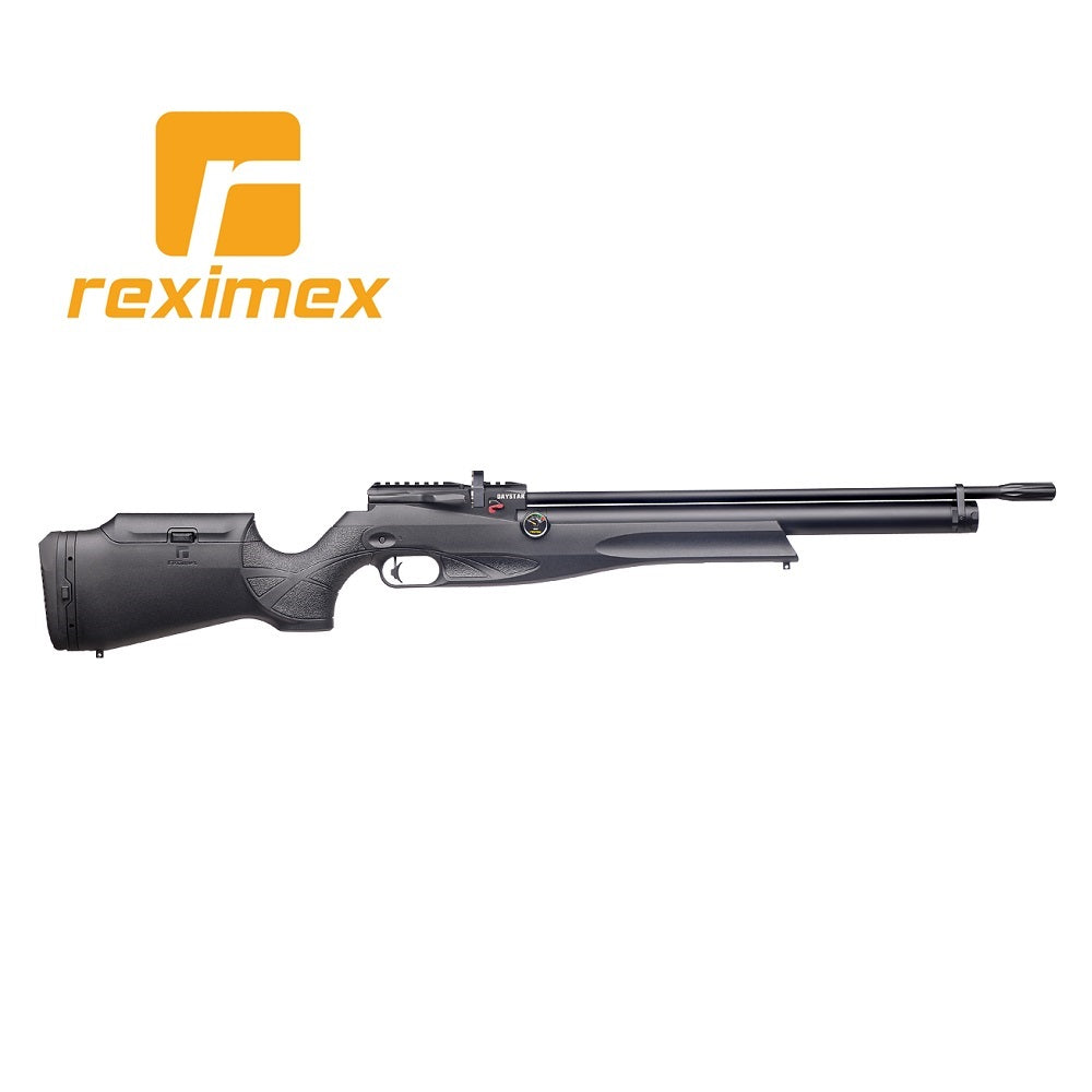 Carabina PCP Reximex Daystar calibre 5,50 mm. Sintética Negro. 24 julios.