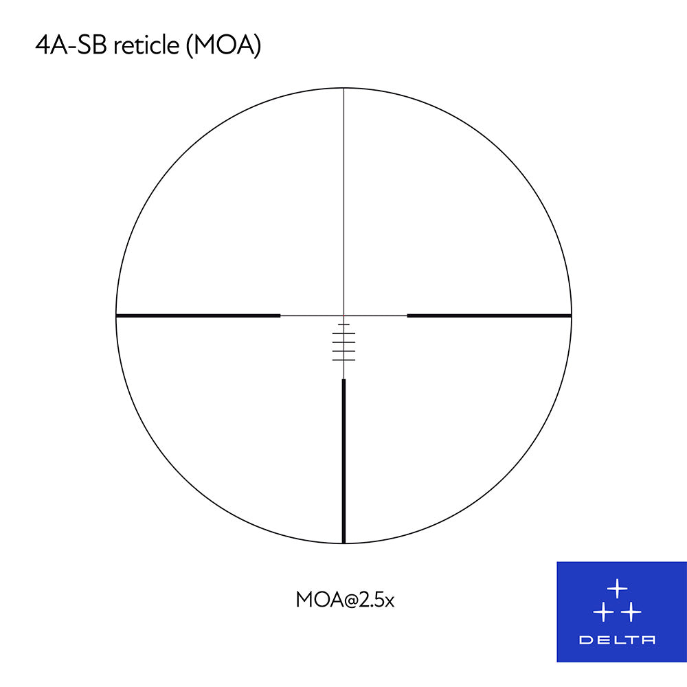 Visor DELTA Titanium HD SFP 4-24x50 MOA