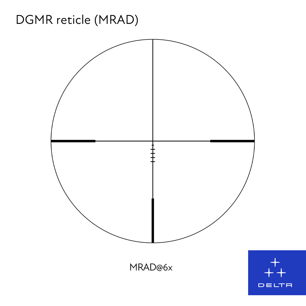 Visor DELTA Stryker HD 1-6x24 SFP Di-MD